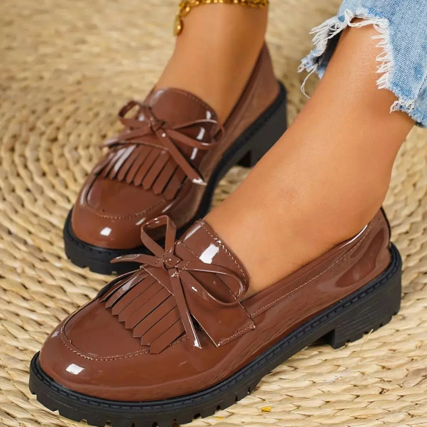 Round Toe Slip-Ons  Style Ratio