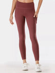 Full Size High-Waisted Active Leggings with Pockets  Style Ratio