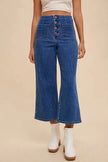 Annie Wear Button Fly High Waist Jeans  Style Ratio