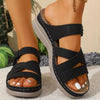 Open Toe Wedge Sandals  Style Ratio