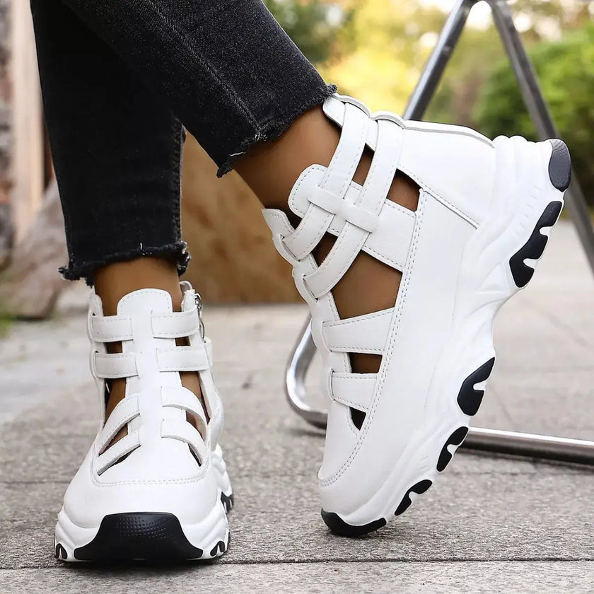 Cutout Platform Sneakers  Style Ratio