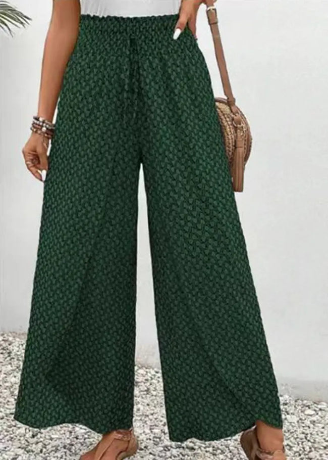 Retro Casual Loose Wide Leg Pants  Style Ratio