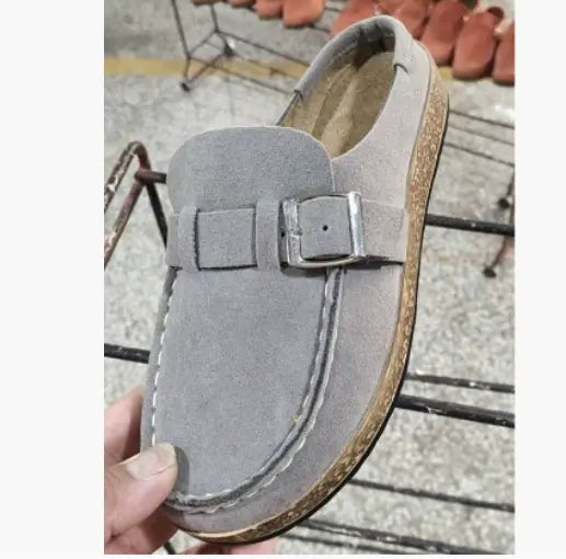 Round Toe Closed Toe Slip-Ons  Style Ratio