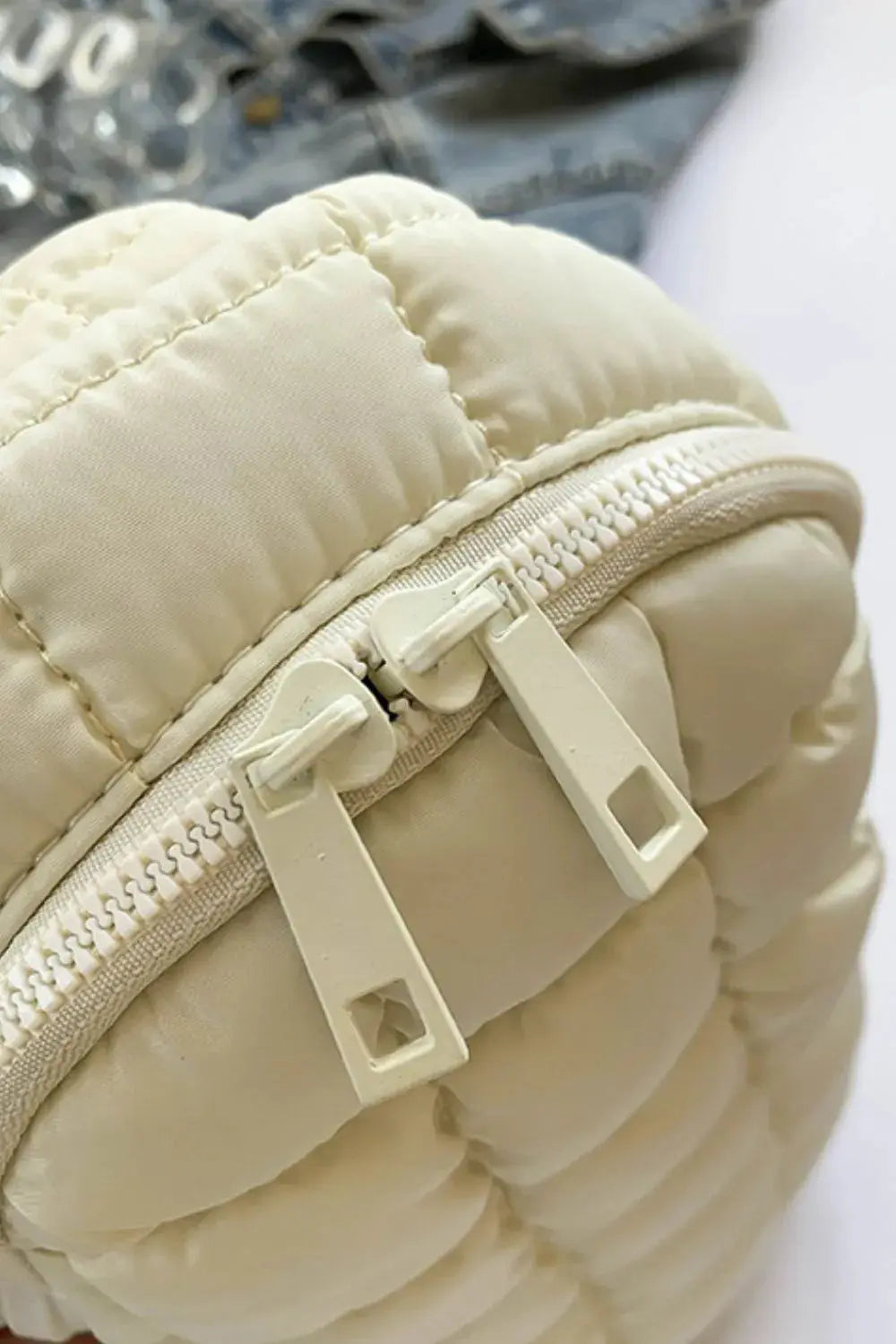 Quilted Nylon Crossbody Bag  Style Ratio