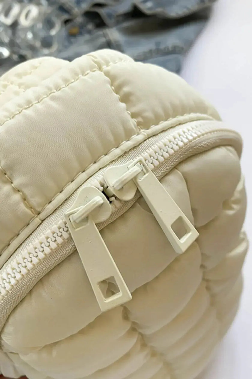 Quilted Nylon Crossbody Bag  Style Ratio
