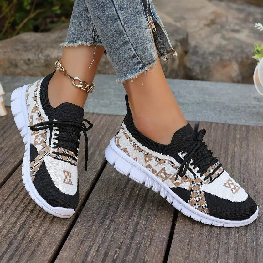 Breathable Mesh Lace Up Sneakers  Style Ratio