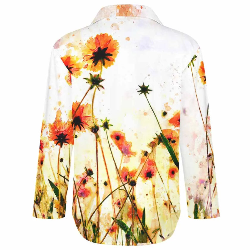 Floral Lightweight Long Sleeve Shirt - Style Ratio