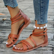 Strappy Flat Sandals  Style Ratio