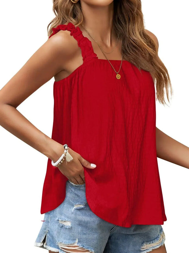 Square Neck Tank Top  Style Ratio