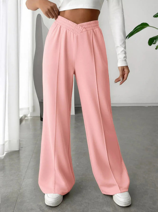 Wide Leg High Waist Pants  Style Ratio