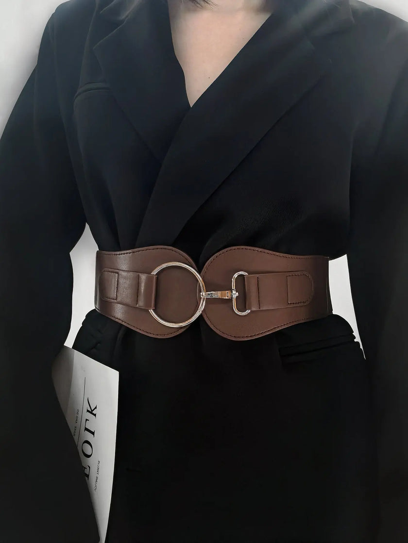 PU Elastic Wide Belt  Style Ratio