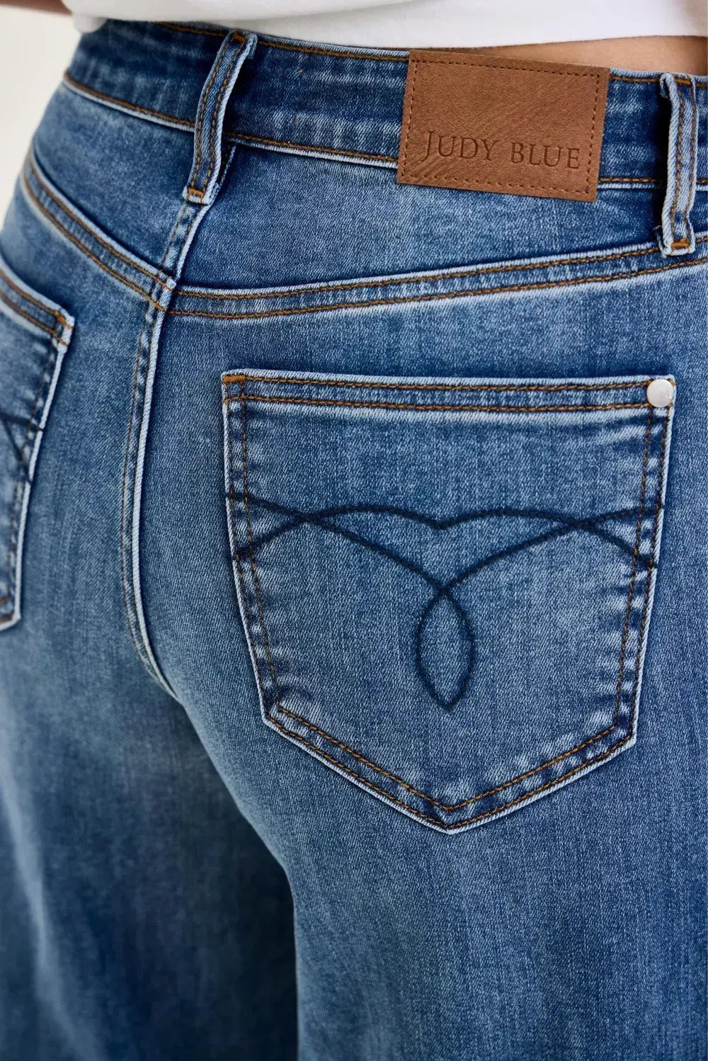 Judy Blue High Waist Palazzo Jeans  Style Ratio