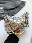 Sequin Embellished Shoulder Bag  Style Ratio