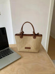 Straw Woven Crossbody Bag  Style Ratio
