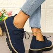 Lace-Up Platform Loafers  Style Ratio