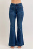 Judy Blue High-Waisted Flare Jeans with Front Pockets  Style Ratio