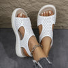 Cutout Platform Sandals  Style Ratio