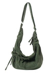 Corduroy Drawstring Crossbody Bag  Style Ratio