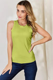 Basic Bae Full Size Round Neck Slim Tank  Style Ratio