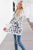 Printed Long Sleeve Cardigan  Style Ratio