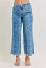 Judy Blue High Rise Ankle Wide Leg Jeans - Style Ratio