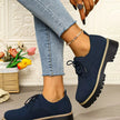 Lace-Up Platform Loafers  Style Ratio