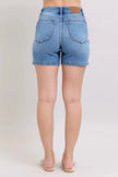 Judy Blue Full Size 2 Button Denim Shorts with Pockets Plus Size  Style Ratio
