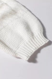 Cable Knit Short Sleeve Sweater  Style Ratio