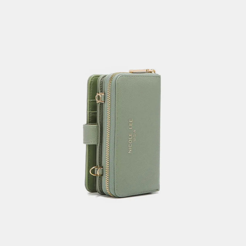 Nicole Lee 2 Piece Phone Case Crossbody Wallet  Style Ratio