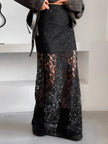 Lace Maxi Skirt  Style Ratio