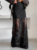 Lace Maxi Skirt  Style Ratio