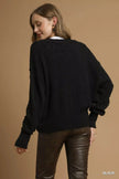 Umgee Button-Front V-Neck Knit Cardigan  Style Ratio