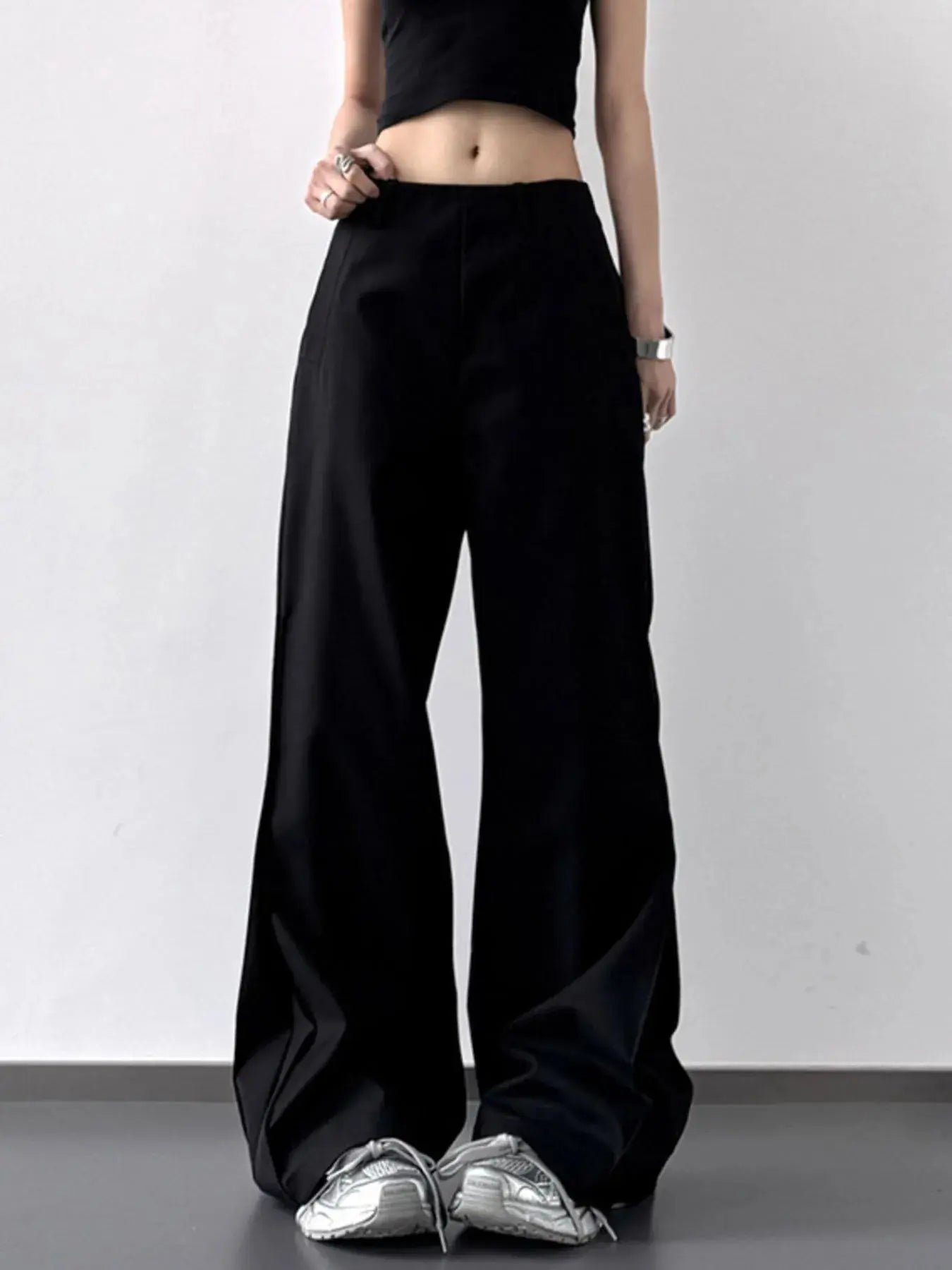 Wide Leg High Waist Pants  Style Ratio
