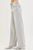 RISEN Slouchy Baggy Jeans with Contrast Stitching  Style Ratio