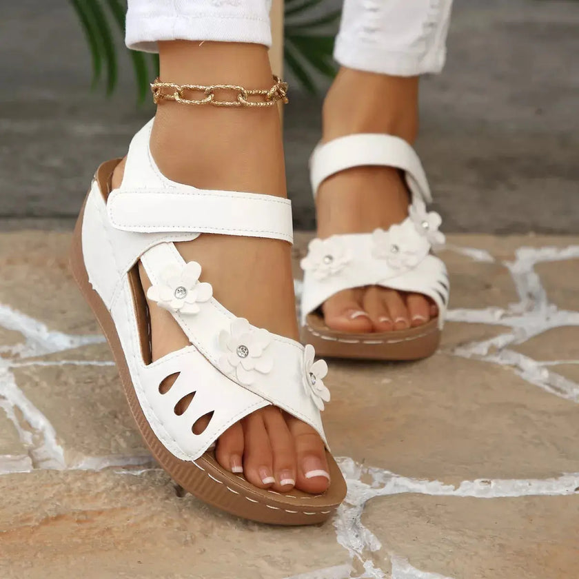 Open Toe Wedge Sandals  Style Ratio