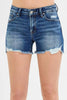 RISEN Denim Mid Rise Shorts  Style Ratio