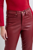 Judy Blue Full Size High Waist Tummy Control Faux Leather Straight Pants  Style Ratio