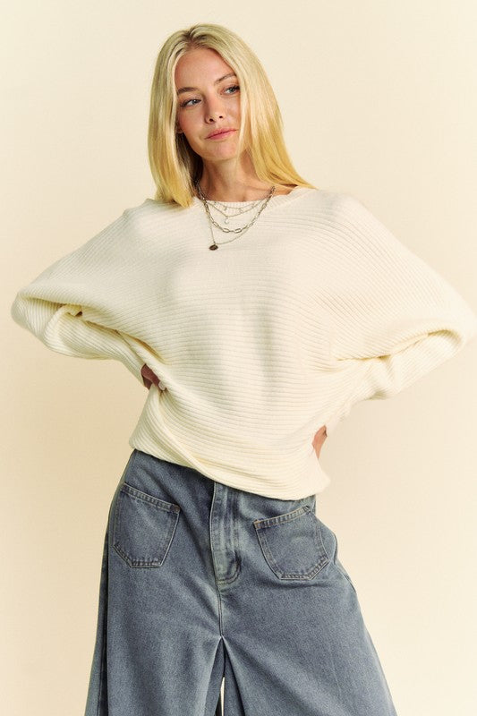 Batwing Sleeve Sweater