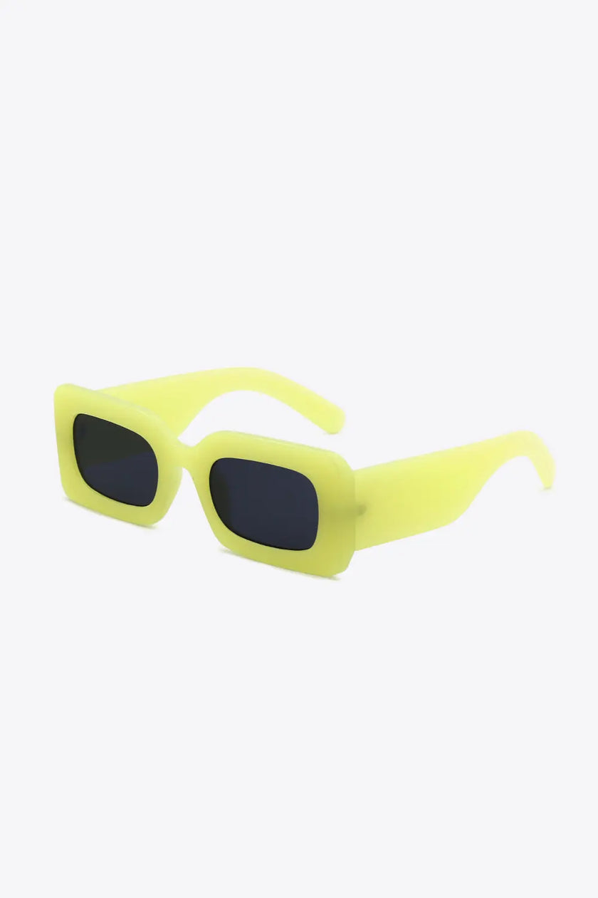 Polycarbonate Frame Rectangle Sunglasses  Style Ratio