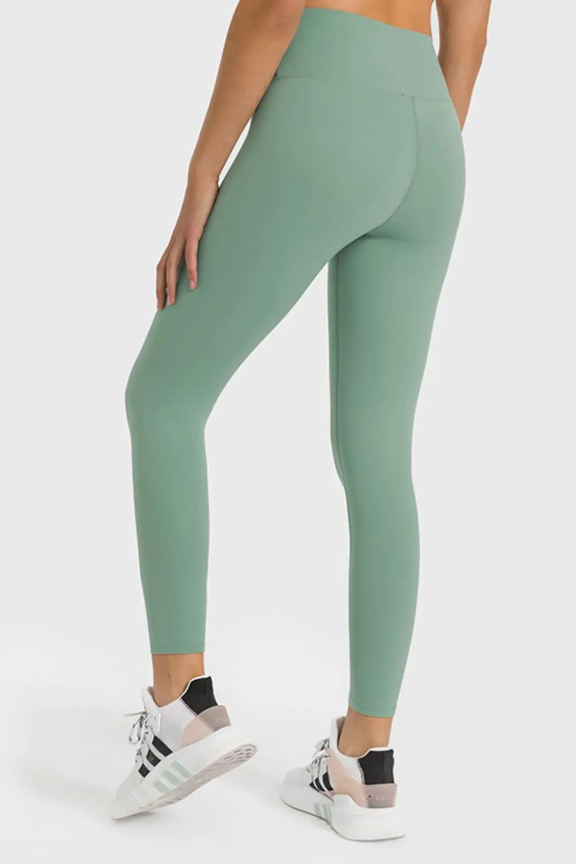 Millennia High Waist Ankle-Length Yoga Leggings  Style Ratio