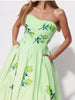 Floral Print Tube Maxi Dress  Style Ratio