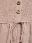 Smocked Tube Top Wide Leg Jumpsuit  Style Ratio