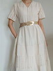 Irregular Buckle Braid Belt  Style Ratio