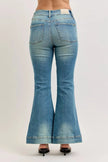 Judy Blue High Waist Vintage Wash Flare Jeans  Style Ratio