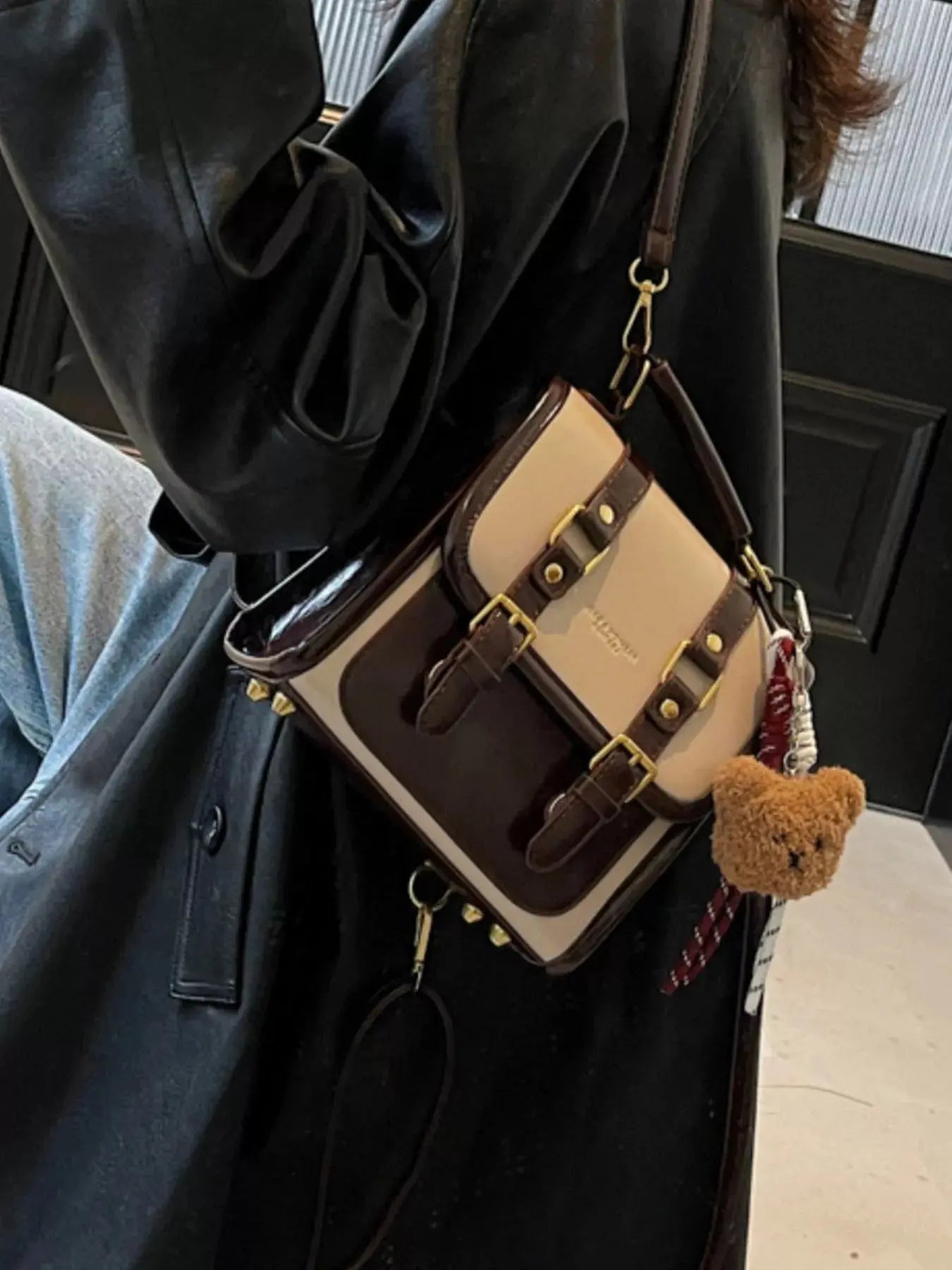 Buckle Flap Backpack Bag  Style Ratio