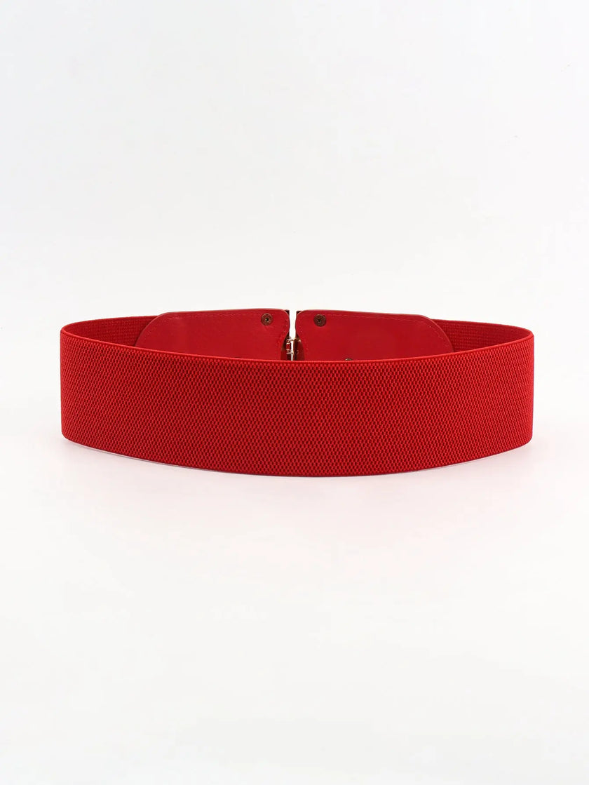 D Buckle Elastic Belt  Style Ratio