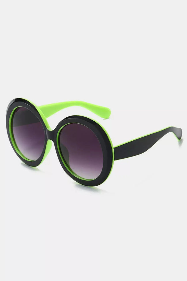 Oversized Round Frame Fashion Sunglasses  Style Ratio