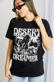 mineB Full Size DESERT DREAMER Graphic Short Sleeve Shirt  Style Ratio