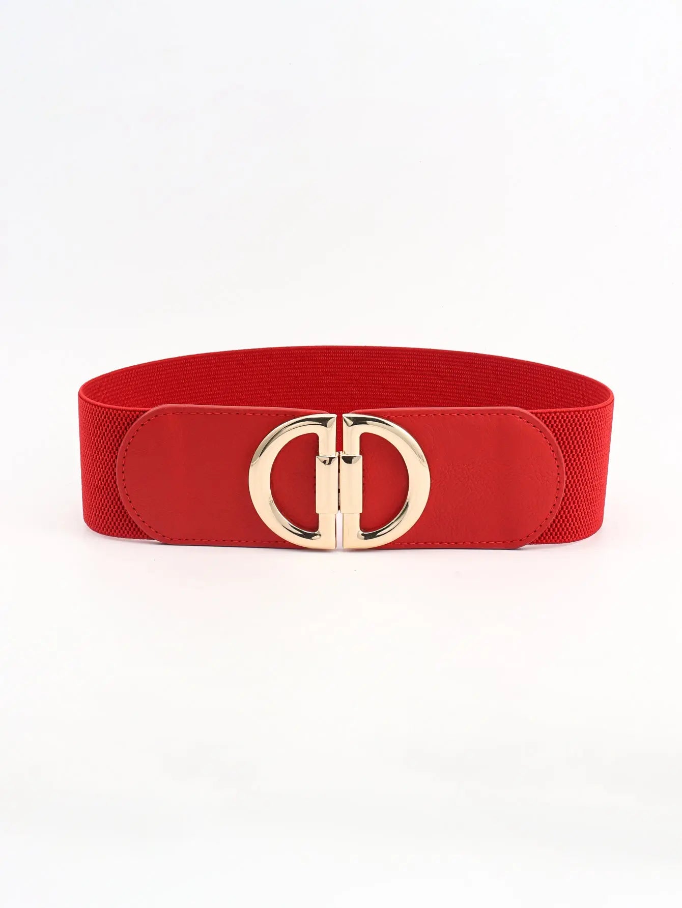 D Buckle Elastic Belt  Style Ratio
