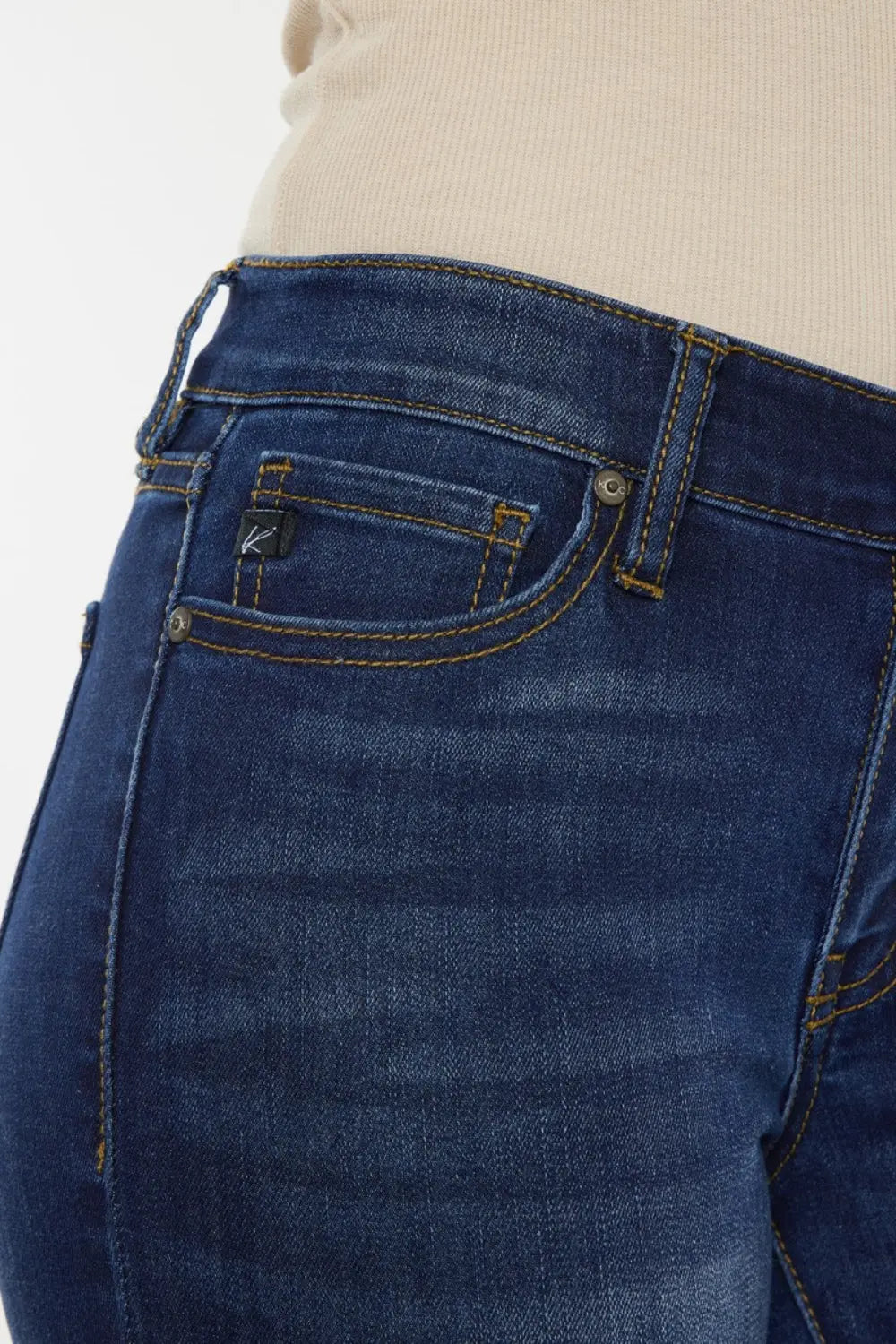 Kancan Mid Rise Gradient Skinny Jeans  Style Ratio